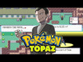 Pokemon Topaz GBA ROM Hack Video Game Custom Gameboy Advance