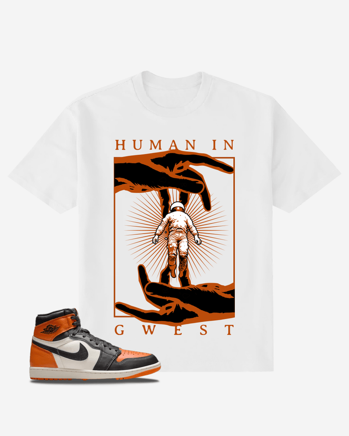 G West Human in the Hands Oversized T-Shirt Mens