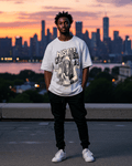 G West Hustle Connection Oversized T-Shirt Mens