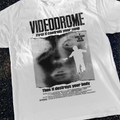 1983 'Videodrome' Vintage Washed White Tee