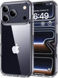 iPhone 17 Pro Case Shockproof Slim Protective Cover Clear