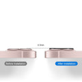 ZeroDamage iPhone 13 Mini Camera Lens Protector - 2 Pack