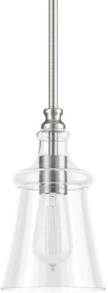Park Harbor PHPL5481BN Milford 6-in Wide Single Light Mini Pendant