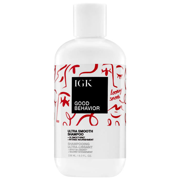 IGK Hair Good Behavior Ultra Smooth Shampoo 8 OZ