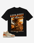 G West Iguana Relaxing on The Beach Oversized T-Shirt Mens