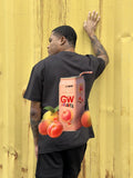 G West Mens Oversize Atlanta Peach Tee