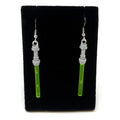 Lightsaber (Star Wars) Earrings made from LEGO Bricks - B3 Customs