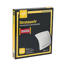 StrataSorb™ Composite Island Dressing - 6" X 6" (10 Count)