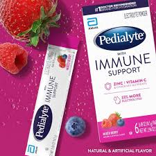 Pedialyte® Immune Support Electrolyte Powder – Mixed Berry (36 Count)
