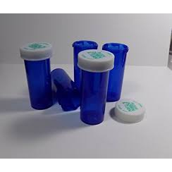 Select® Blue Prescription Vials – 8.5 Dram (Case of 450)