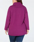 Style & Co Plus Size Cowl-Neck Sweater