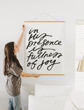 Large Poster: In His Presence