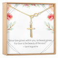 Infinity Cross Necklace
