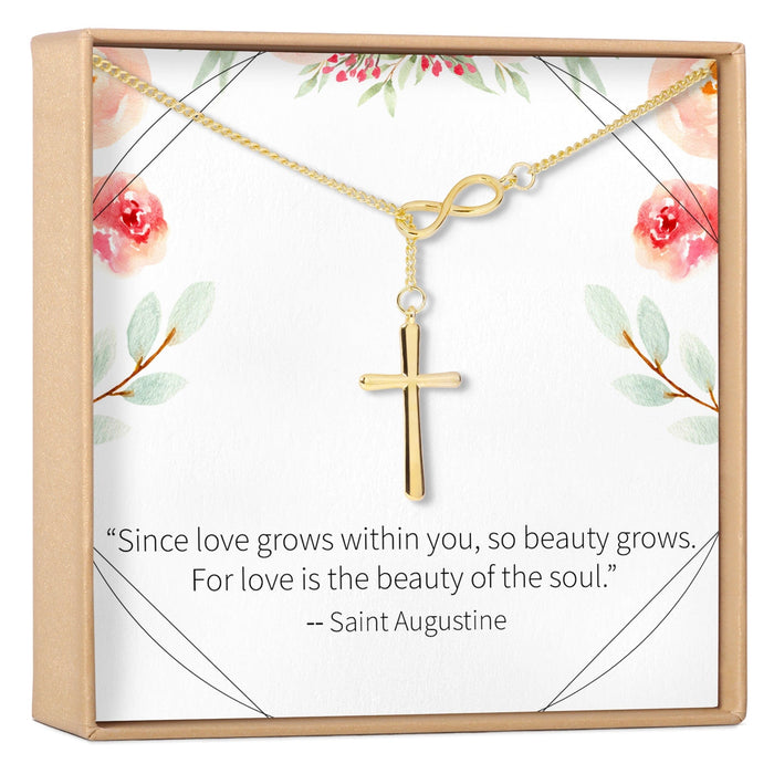 Infinity Cross Necklace