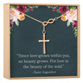 Infinity Cross Necklace