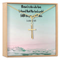 Infinity Cross Necklace