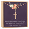 Infinity Cross Necklace
