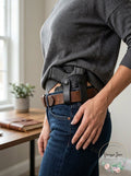 Tagua IPHS-636 Springfield XD-S Inside Pants Holster with Strap, Left Hand