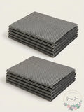 Kraftware EveryTable Bamboo Placemat in Silver/Black (Set of 12)