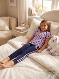 Max & Olivia Big Girls Two Piece Unicorn Long Leg Pajama Set, Size 7/8