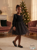H&M Chenille and Tulle Dress, Size 7–8