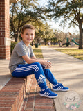 Adidas Big Boys Core 3-Stripes Joggers
