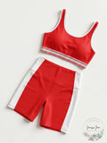 Solid and Striped 289956 Womens Pocket Bike Shorts