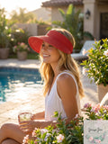 I.n.c. Women's Solid Straw Visor