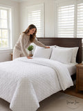 Vcny Home Nina Embossed Comforter Set, Twin XL Bedding