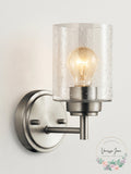 Kichler Lighting 45910NI One Light Wall Sconce from The Winslow Collection