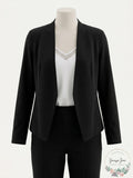 1.State Womens Open-Front Blazer, Size Small