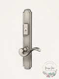 Baldwin MP002.ACT5 Bismark Keyed Entry Multi Point Trim Lever Set