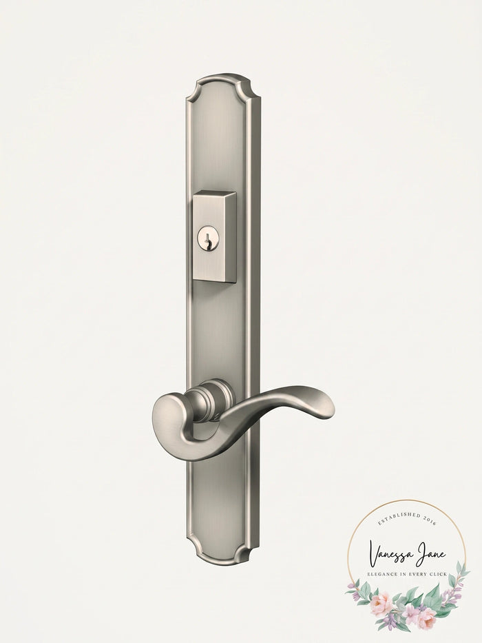 Baldwin MP002.ACT5 Bismark Keyed Entry Multi Point Trim Lever Set