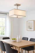 Hampton Bay Menlo Hampton Bay Menlo Park Semi-Flush Mount 4-Light