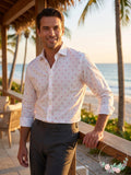 Bar III Mens Slim-Fit Stretch Flamingo Knit Dress Shirt, Size XL