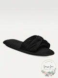 Charter Club Twisted Open-Toe Slippers