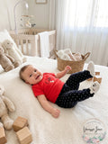 Carters Baby Girls 2-Piece Bodysuit and Pants Set, 3 Months
