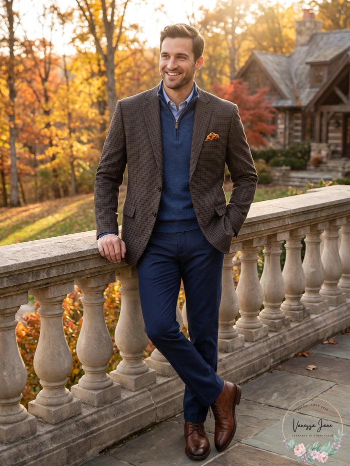 Lauren Ralph Lauren Mens Classic-Fit Ultraflex Stretch Patterned Blazer, 44S