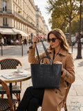 I.n.c. Ajae Bangle Crochet Tote,- Black