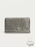 INC International Concepts I.N.C. Luhli Mesh Ring Clutch
