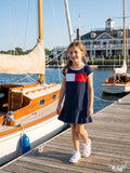 Tommy Hilfiger Girls Kids Flag Dress Flag Blue - XL