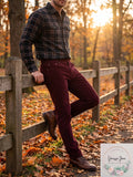 Club Room Mens Stretch Corduroy Pants