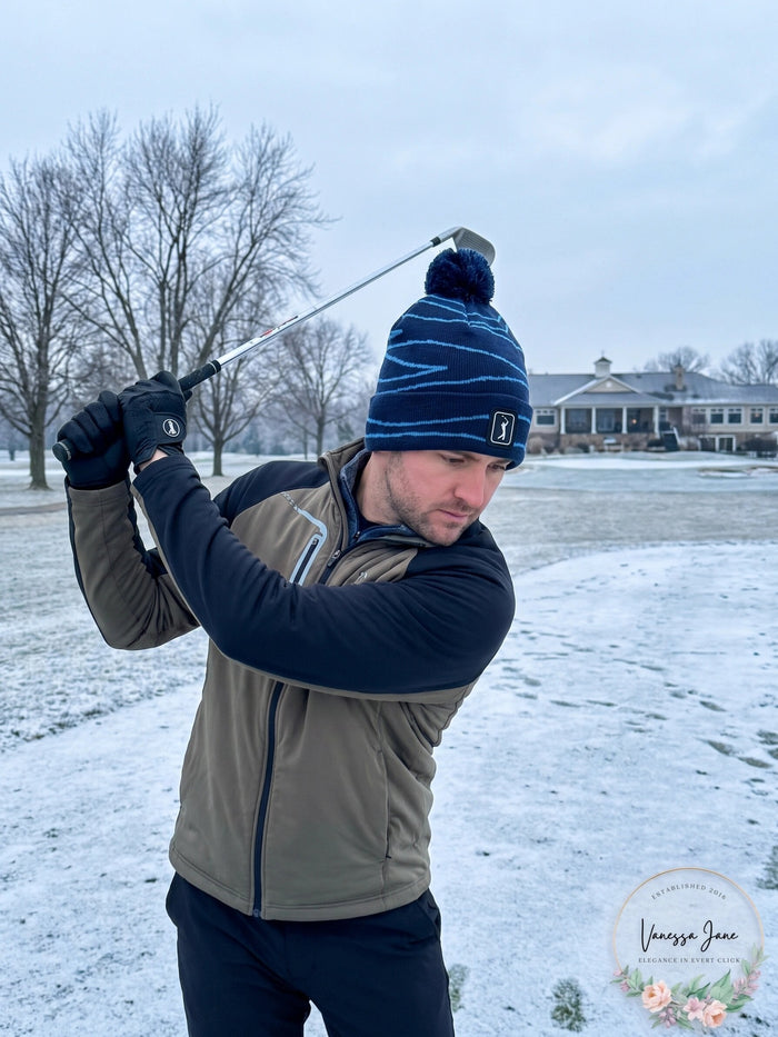 PGA Tour Men’s Laser Logo Beanie Hat