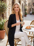Alfani Woven Open-Front Cardigan