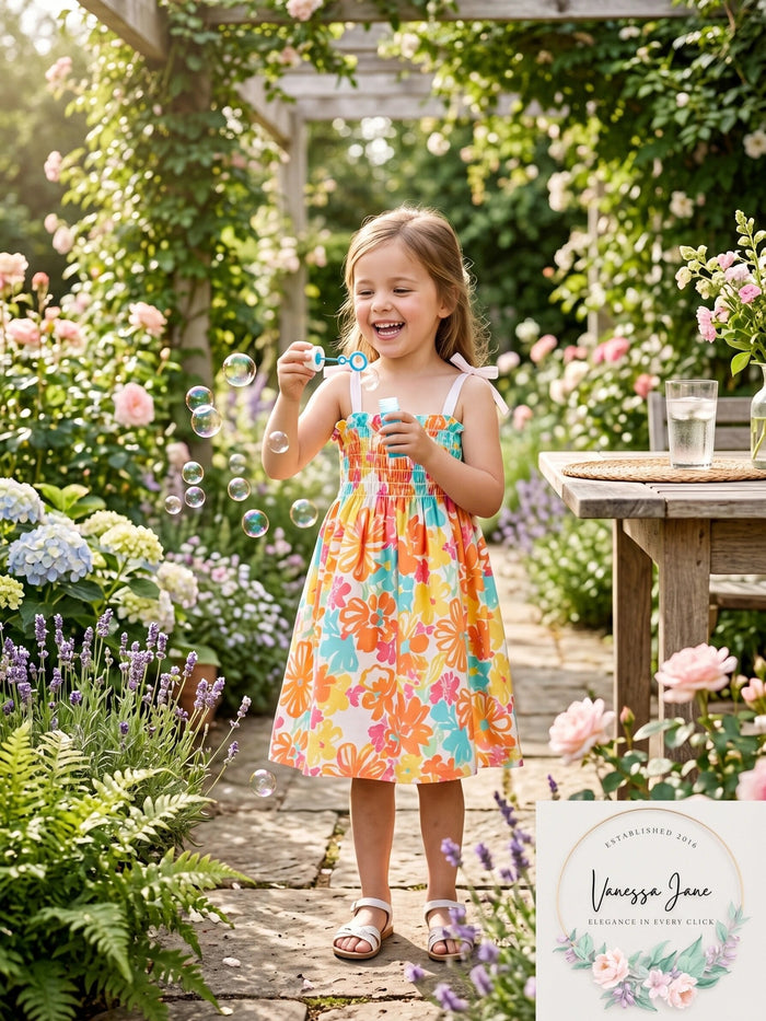 First Impressions Baby Girls Printed Sundress