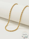 Giani Bernini Rope Chain Adjustable 22 Inches Necklace