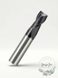 Melin Tool AMG-808-NC Carbide Square Nose End Mill, AlTiN Monolayer Finish