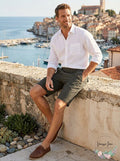INC International Concepts Mens Flat-Front Stretch Shorts