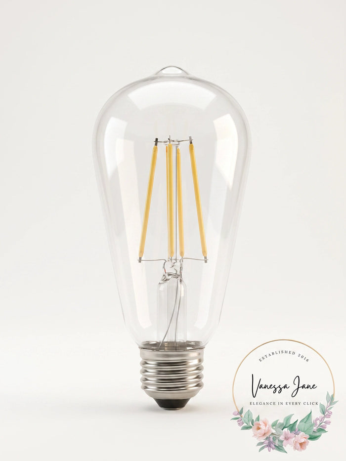 Progress Lighting Single 7 Watt Dimmable ST19 Medium (E26) LED Bulb