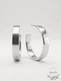 Alfani Silver-Tone Medium Wide Open Hoop Earrings